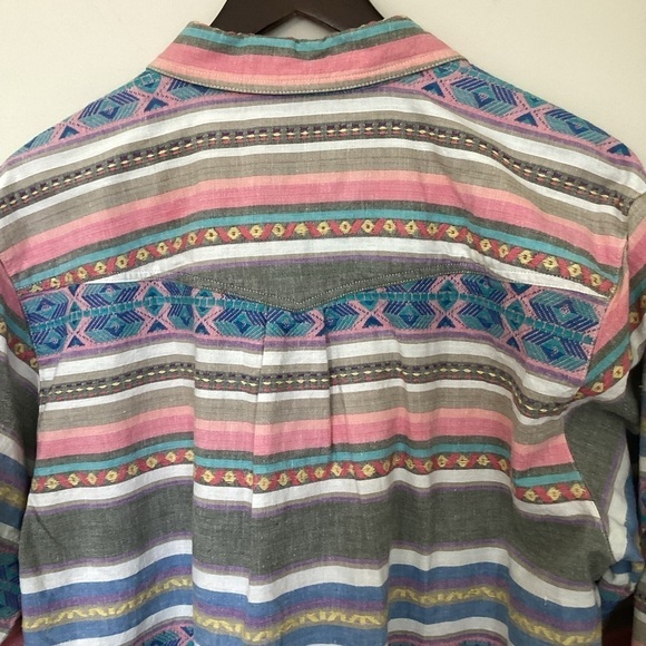 Women’s Vintage Western Cabin Creek Button Down Shirt Size XL - Picture 6 of 7